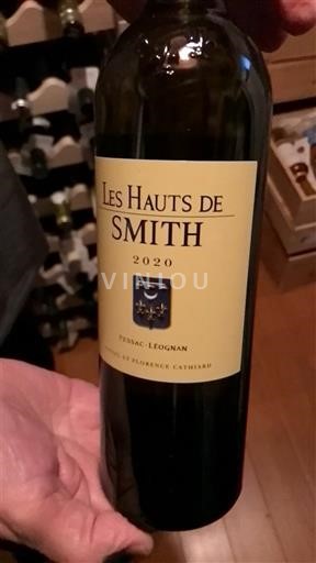 Bordéus Pessac-Léognan Les Hauts de Smith 2020
