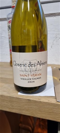 Burgundsko Saint-Véran Closerie des Alisiers Vieilles Vignes 2024