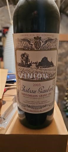 Bordéus Saint-Émilion Grand Cru Grand Cru Château Goubet 2003