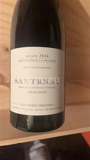 Bourgogne Santenay Les Frères Muzard Vieilles Vignes 2014