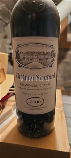 Bordeaux Saint-Émilion Grand Cru Grand Cru Château Soutard 2000