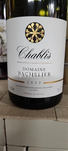 Burgundija Chablis Domaine Bachelier 2022