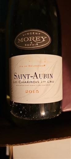 Bourgogne Saint-Aubin Premier Cru Vincent Morey Les Charmois 1er Cru 2015