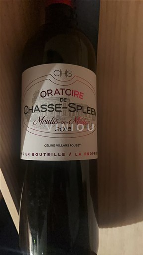 Bordeaux Moulis-en-Médoc Oratoire de Chasse-Spleen 2018