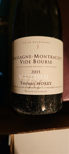 Burgundi Määrittelemätön Premier Cru Thomas Morey Vide Bourse 2015