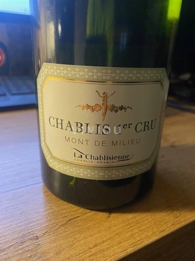 Burgundy Chablis Premier Cru Premier Cru La Chablisienne Mont de Milieu 2022