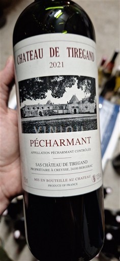 Tây Nam Pécharmant Château Tiregand 2021