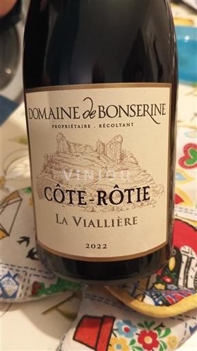 Údolí Rhôny Côte-rôtie Domaine Bonserine La Viallière 2022