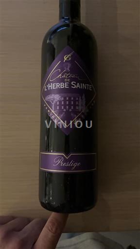 Langvedok Minervois Château L'Herbe Sainte Prestige 2019