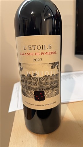 Bordeaux Lalande-de-pomerol L'Etoile 2022