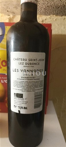 Valle del Rodano Pierrevert Château Saint-Jean Lez Durance Les Vannades 2023