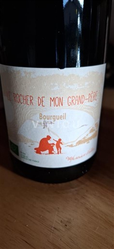 Loiren laakso Bourgueil Le Rocher de mon Grand-Père 2024