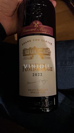 Бордо Сент-Емільйон Гран Крю Grand Cru Château Fombrauge 2022