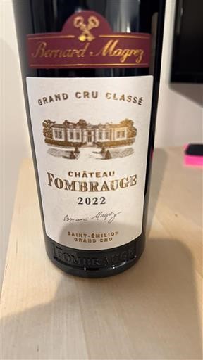 Bordeaux Saint-Émilion Grand Cru Grand Cru Château Fombrauge 2022