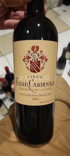 Bordeaux Saint-Émilion Grand Cru Grand Cru Classé Château Fleur Cardinale 2022
