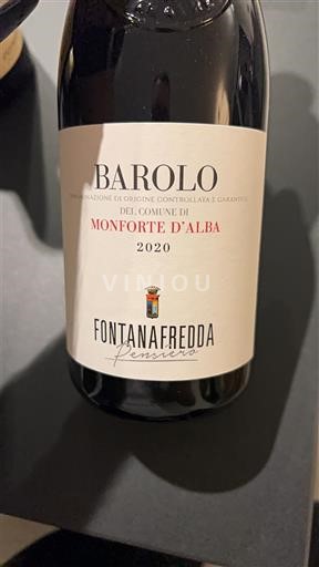Piemonte Barolo Fontanafredda Monforte d'Alba 2020