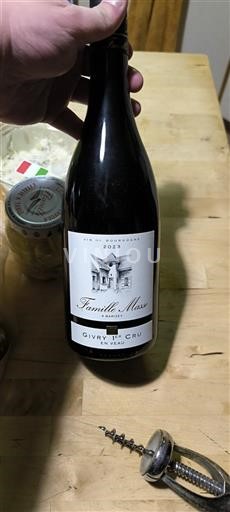 Burgundi Määrittelemätön Premier Cru Famille Masse 2022
