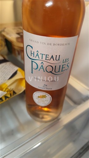 Bordéus Bordéus rosé Château Les Pâques 2023
