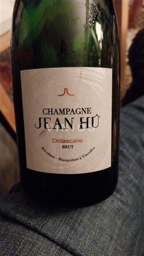 Champaña Champán Champagne Jean Hu Didascalie 2021