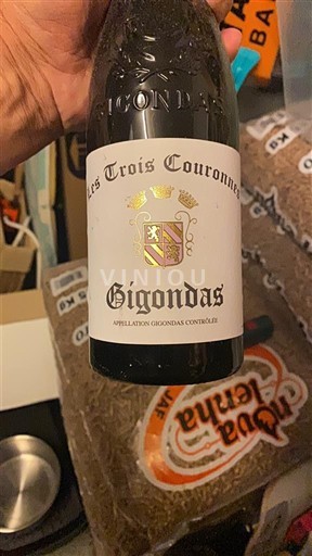 Thung lũng Rhône Gigondas Les Trois Couronnes Không niên vụ