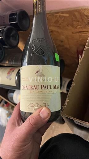 Víno Rouge sec Château Paul Mas 2023 Francie Languedoc AOC