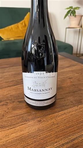 Burgundsko Marsannay Domaine Vieux Collège Les Champs Foreys 2023