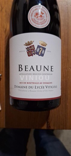 Borgogna Beaune Domaine Lycée Viticole 2023