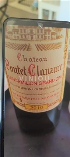 Bordeaux Saint-Émilion Grand Cru Grand Cru Château Pontet Clauzure 2010