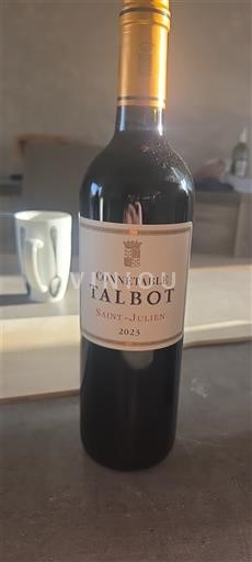 Бордо Сен-Жюльєн Château Talbot Connétable Talbot 2023