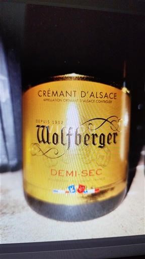 Alsace Crémant d'Alsace Wolfberger Không niên vụ