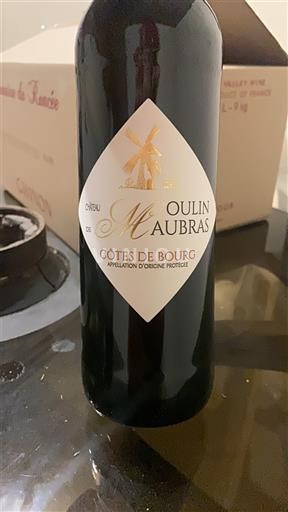 Bordeaux Côtes-de-bourg Château Moulin Aubras Không niên vụ