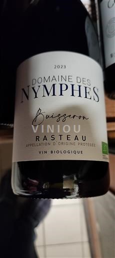 Viner Rouge sec Buisseron Domaine Des Nymphes 2023 Frankrike Rhônedalen Rasteau AOC