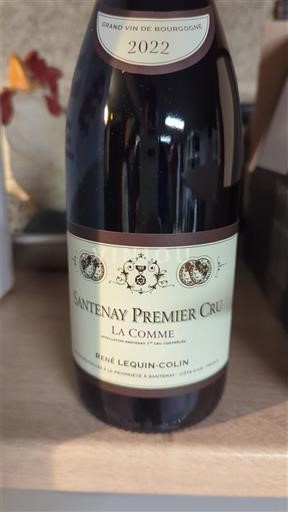 Bourgogne Santenay Premier Cru René Lequin-Colin La Comme 2022