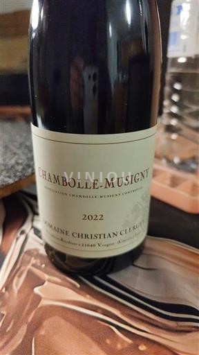 Bourgogne Chambolle-Musigny Domaine Christian Clerget 2022