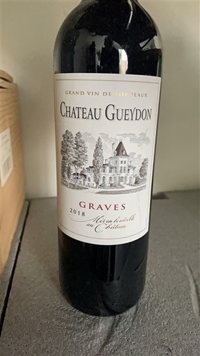 Bordeaux Graves Château Gueydon 2018