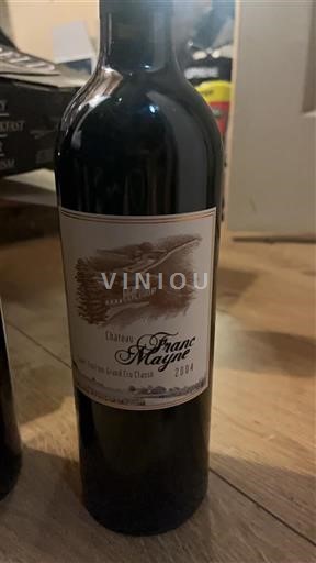 Bordeaux Saint-Émilion Grand Cru Grand Cru Château Franc Mayne 2004