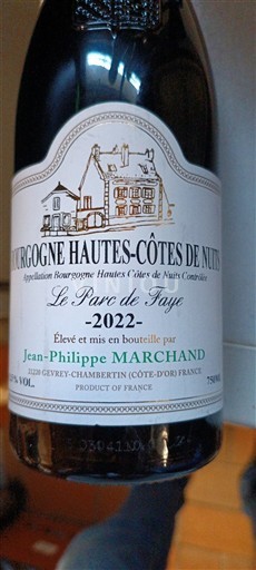 Burgundi Määrittelemätön Jean-Philippe Marchand Le Parc de Faye 2022