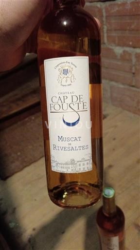 Roussillon Muscat de Rivesaltes Château Cap de Fouste 2017