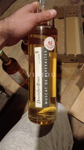 Roussillon Muscat de Rivesaltes Domaine Saint Thomas Không niên vụ