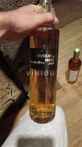 Roussillon Muscat de Rivesaltes Domaine Saint Thomas Muscat de Noël 2018