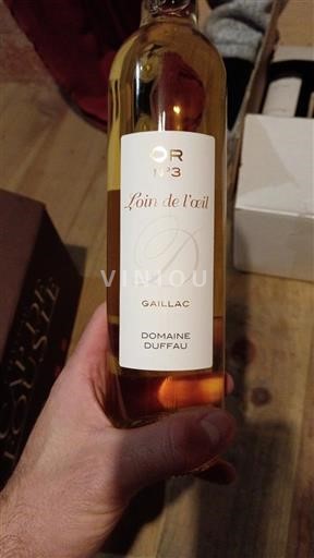 Sud-Ovest Gaillac Domaine Duffau Or N°3 2017