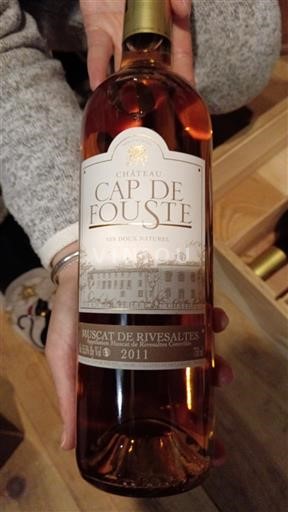Roussillon Muscat de Rivesaltes Château Cap de Fouste 2011