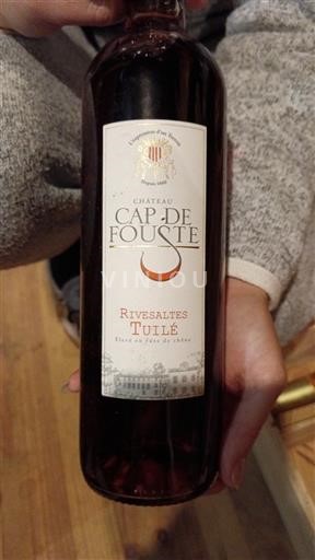 Roussillon Rivesaltes Château Cap de Fouste Tuilé Không niên vụ