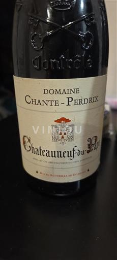 Vale do Ródano Châteauneuf-du-Pape Domaine Chante Perdrix 2016