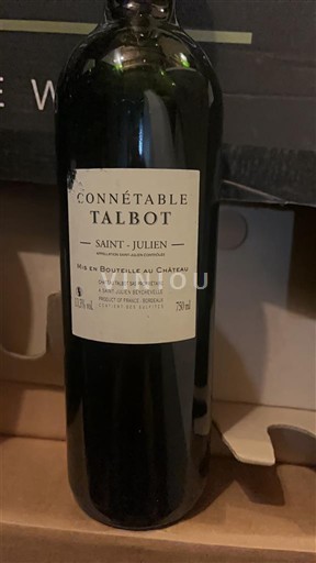 Bordeaux Saint-Julien Château Talbot Connétable Talbot Non-Vintage