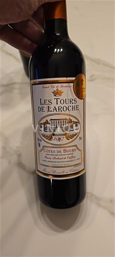 Burdeos Côtes-de-bourg Les Tours de Laroche 2017
