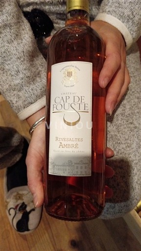 Roussillon Rivesaltes Château Cap de Fouste Ambré Không niên vụ