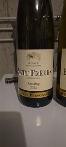 Alsace Ospecificerad Bott Frères Réserve Personnelle 2022