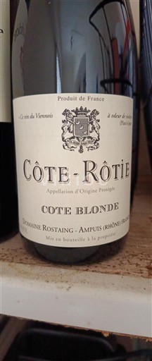 Thung lũng Rhône Côte-rôtie Domaine Rostaing Côte Blonde 2017