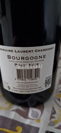 Burgund Domaine Laurent Chardigny Pinot Noir 2024